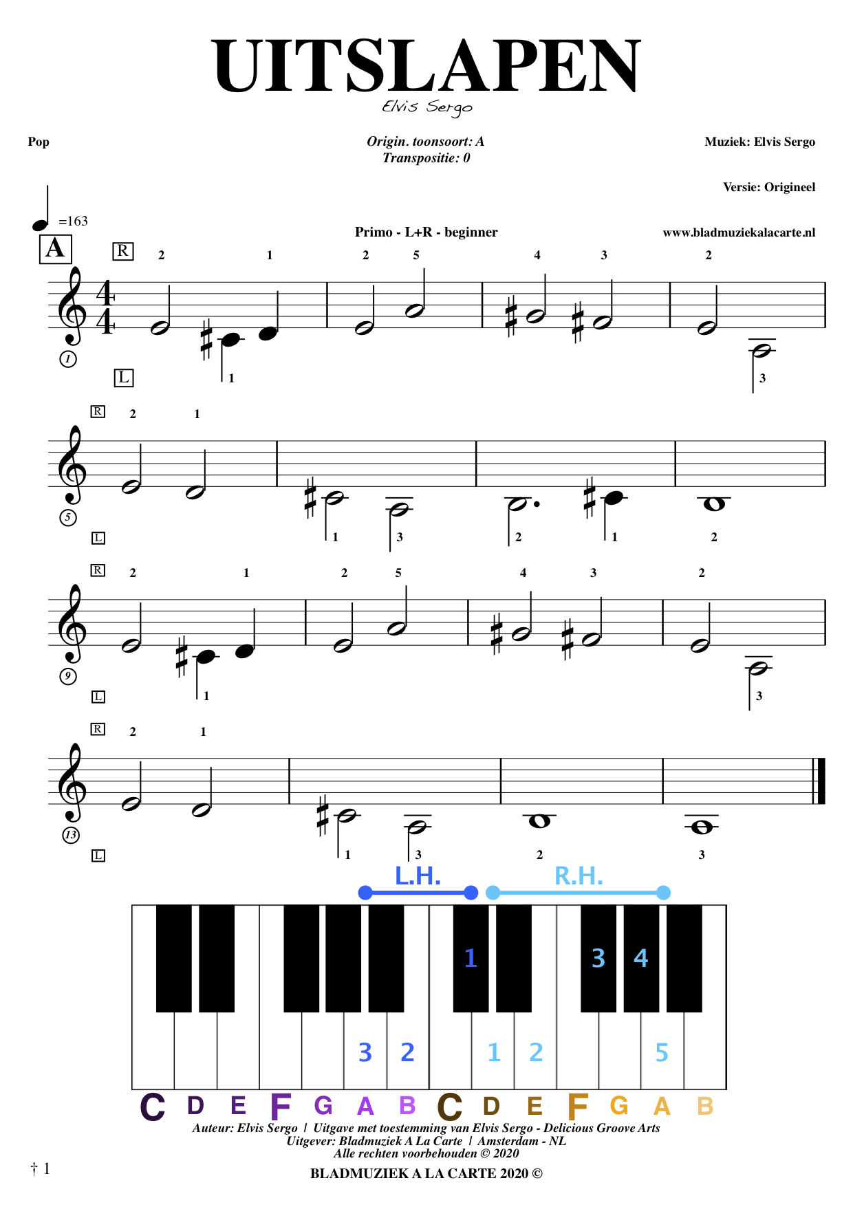 Free sheetmusic for keyboards and theory - Sheetmusic